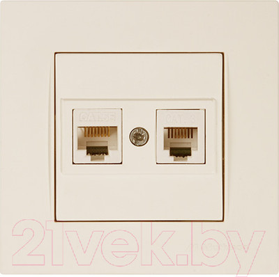 Розетка Mutlusan Rita 2220 139 0102 (кремовый)