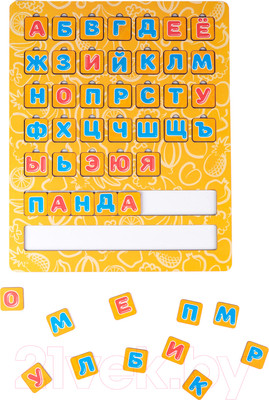 Развивающая игрушка Paremo Вкладыши. Азбука растения / PE720-179