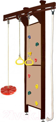 Детский спортивный комплекс Kampfer Swift Wall Ceiling (шоколадный, стандарт)