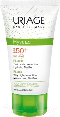 Эмульсия солнцезащитная Uriage SPF50+ Hyseac Fluide (50мл)