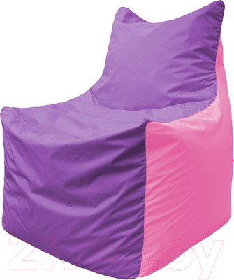 Бескаркасное кресло Flagman Фокс Ф21-109 (сиреневый/розовый)