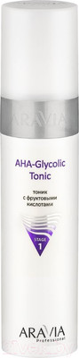 Тоник для лица Aravia Professional AHA-Glycolic Tonic (250мл)