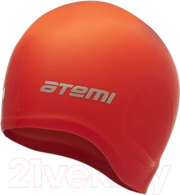 Шапочка для плавания Atemi EC102 (красный)