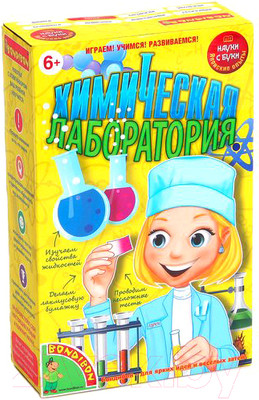 Набор для опытов Bondibon Японские опыты. Химическая лаборатория / ВВ1170