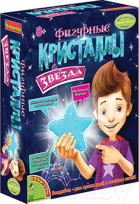 Набор для выращивания кристаллов Bondibon Французские опыты. Кристалл звезда / ВВ1340