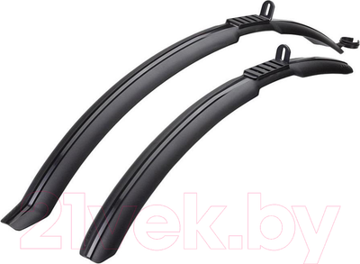 Крылья для велосипеда BBB RainProtectors Front & Rear 26/28" / BFD-25 (черный)