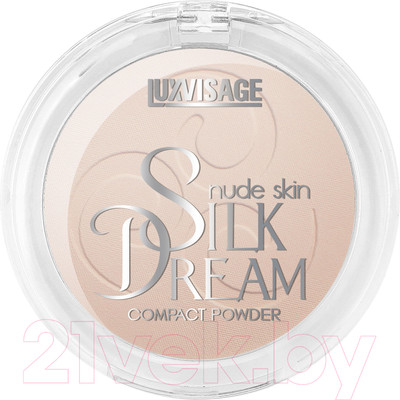 Пудра компактная LUXVISAGE Silk Dream Nude Skin тон 4 (10г)