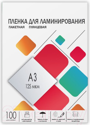 Пленка для ламинирования Гелеос LPA3-125 303x426 125мик