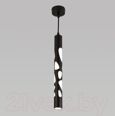 Потолочный светильник Elektrostandard DLR037 12W 4200K (черный матовый)