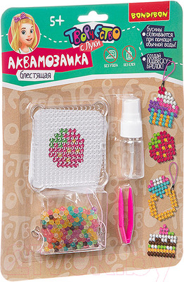 Развивающая игра Bondibon Аквамозаика блестящая / ВВ3353