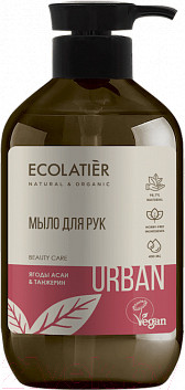 Мыло жидкое Ecolatier Urban ягоды асаи и танжерин (400мл)