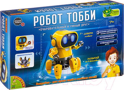 Научная игра Bondibon Французские опыты. Робот Тобби / ВВ3062
