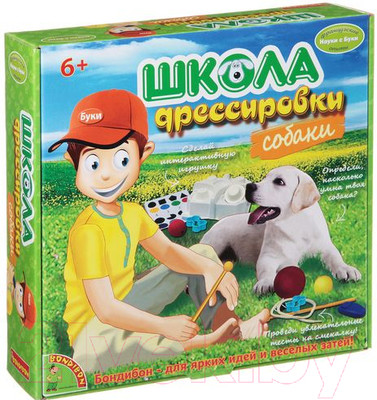Научная игра Bondibon Французские опыты. Школа дрессировки. Собаки / ВВ1437