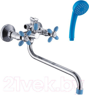 Смеситель Эверест 1/2 B22-071D (синий)