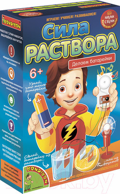 Набор для опытов Bondibon Японские опыты. Сила раствора / ВВ1163