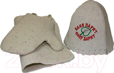 Набор текстиля для бани Бацькина баня 13007