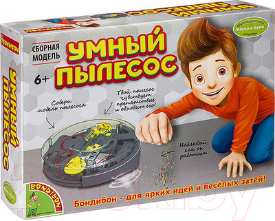 Научная игра Bondibon Французские опыты. Умный пылесос / ВВ3189