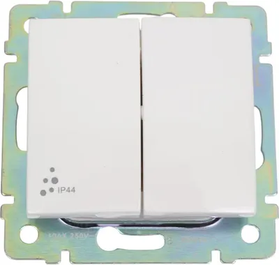 Выключатель Legrand Valena 770098 (белый/зеленый)