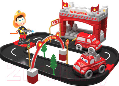 Автотрек Terides Пожарная станция / Т6-094