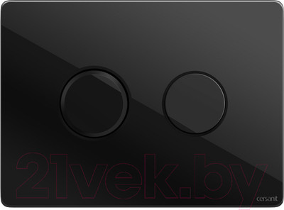 Кнопка для инсталляции Cersanit Accento Circle P-BU-ACN-CIR-PN/Bl/Gl