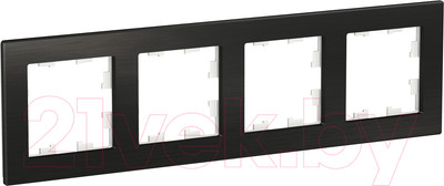 Рамка для выключателей и розеток Systeme (Schneider) Electric AtlasDesign ATN312304