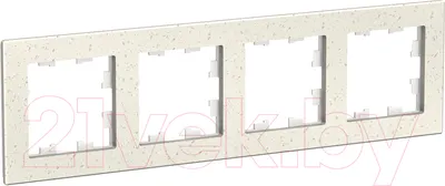 Рамка для выключателей и розеток Systeme (Schneider) Electric AtlasDesign ATN343104