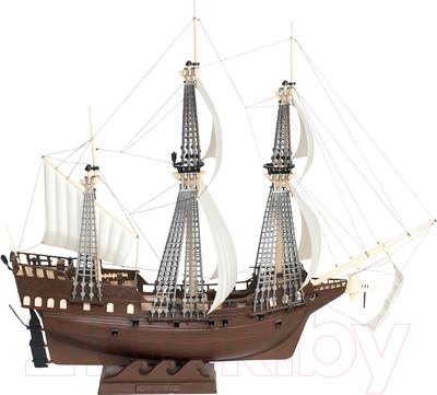 Сборная модель Огонек Парусный военный корабль Орел / С-177