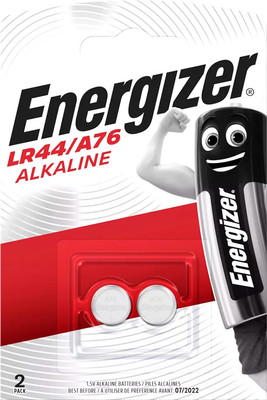 Комплект батареек Energizer LR44 (A76) (2шт)