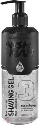 Гель для бритья NishMan 3 Easy Shave (400мл)