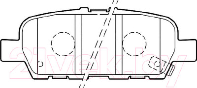 Тормозные колодки Valeo 301148