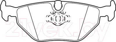 Тормозные колодки Valeo 301311