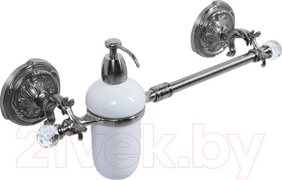 Держатель для полотенца Art&Max Barocco Crystal AM-2057D-Cr-C (хром)