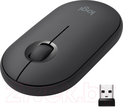 Мышь Logitech Pebble M350 910-005718 / 910-005576 (графит)