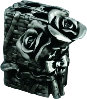 Стакан для зубной щетки Art&Max AM-B-0091B-T (серебристый)