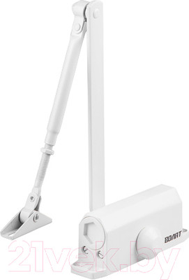 Доводчик с рычагом Волат 35010-60 (белый)