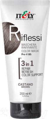 Оттеночный бальзам для волос Itely Riflessi 3 в 1 (коричневый)