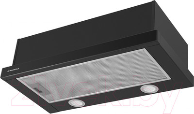 Вытяжка телескопическая Maunfeld VS Light Glass 60 (черный/черное стекло)