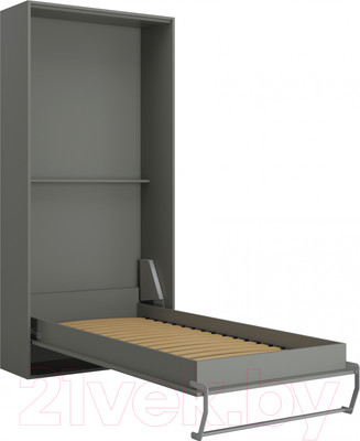 Шкаф-кровать трансформер Макс Стайл Kart 18мм 90x200 (дымчатый алмаз 813РО)