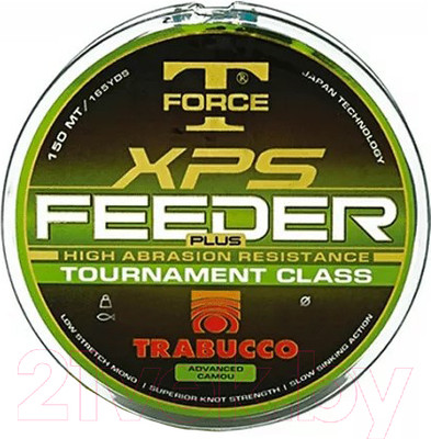 Леска монофильная Trabucco T-Force XPS Feeder Plus 0.22мм 150м / 053-95-220