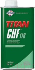 Жидкость гидравлическая Fuchs Titan CHF 11S / 601429774 (1л)