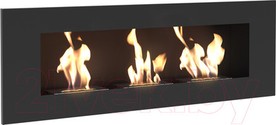 Биокамин Kratki Delta 3 с сертификатом TUV (черный)