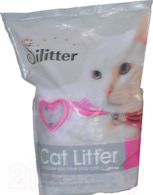 Наполнитель для туалета Silitter Crystal без запаха (5л/2.1кг)