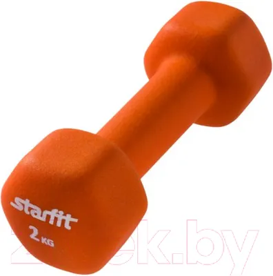 Гантель Starfit DB-201 (2кг, оранжевый)