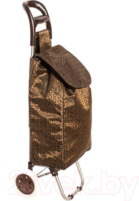 Сумка-тележка MONAMI 1301-Т №3 (коричневый)