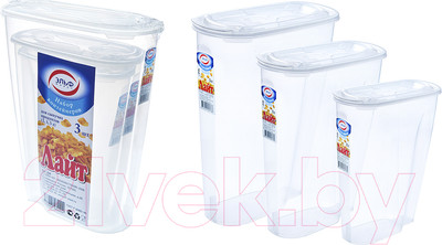 Набор емкостей для хранения Эльфпласт Лайт EP228