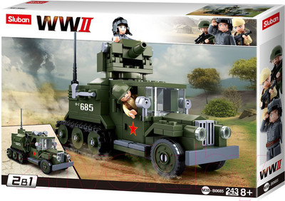 Конструктор Sluban Военная машина / M38-B0685 (243эл)