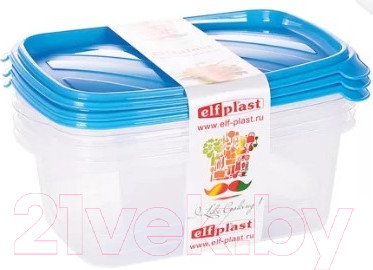 Набор контейнеров Эльфпласт Лайт EP471 (3шт)