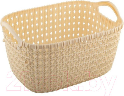 Корзина Эльфпласт Paola EP464 (3л, бежевый)