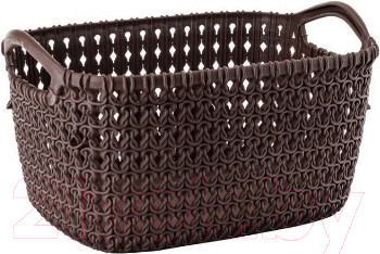 Корзина Эльфпласт Paola EP464 (3л, коричневый)