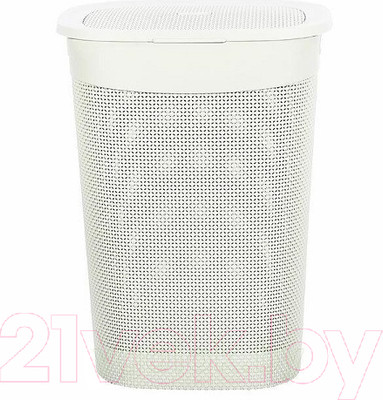 Корзина для белья Эльфпласт Ariana EP514 (55л, слоновая кость)